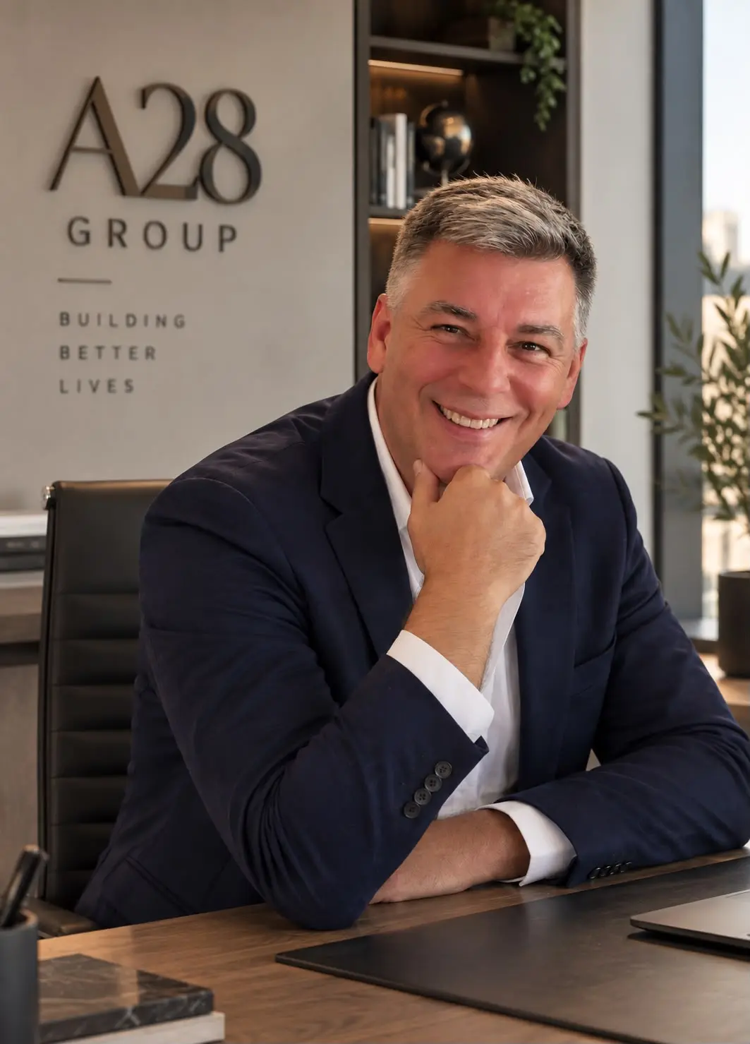 Retrato de Val Kela, CFO de A28 Group